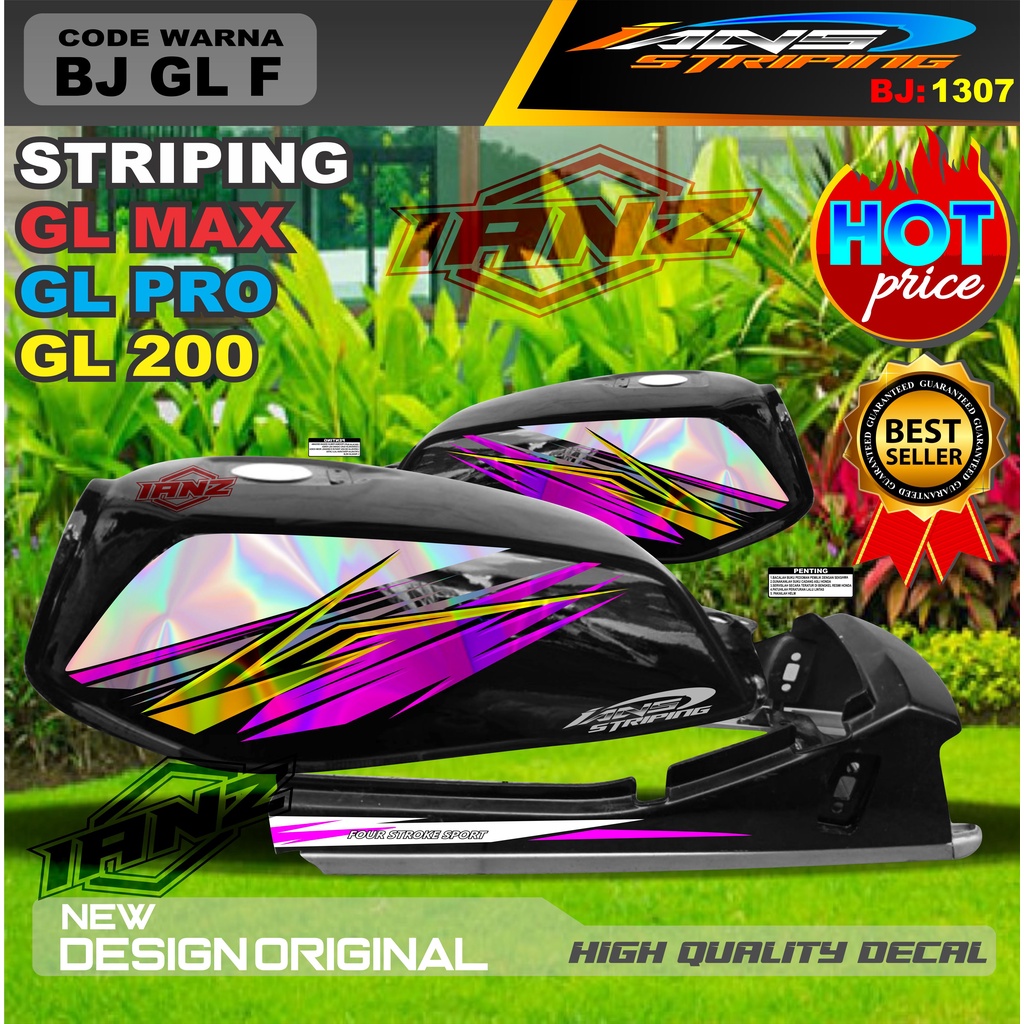 STIKER STRIPING GL 2000 HOLOGRAM / STRIPING GL PRO MAX VARIASI HOLOGRAM / STRIPING GL HOLOGRAM