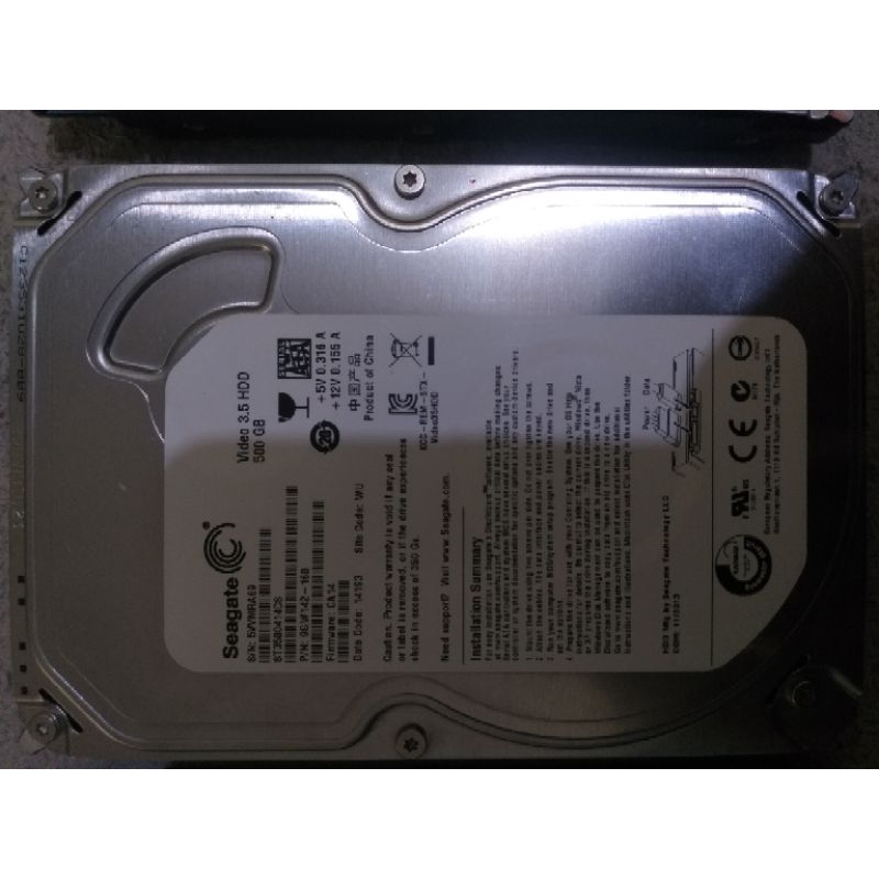 HardDisk 500Gb Sata untuk PC