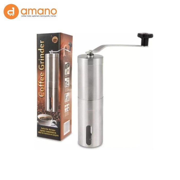 AMANO COFFEE GRINDER STAINLESS CERAMIC BURR GILINGAN KOPI MANUAL