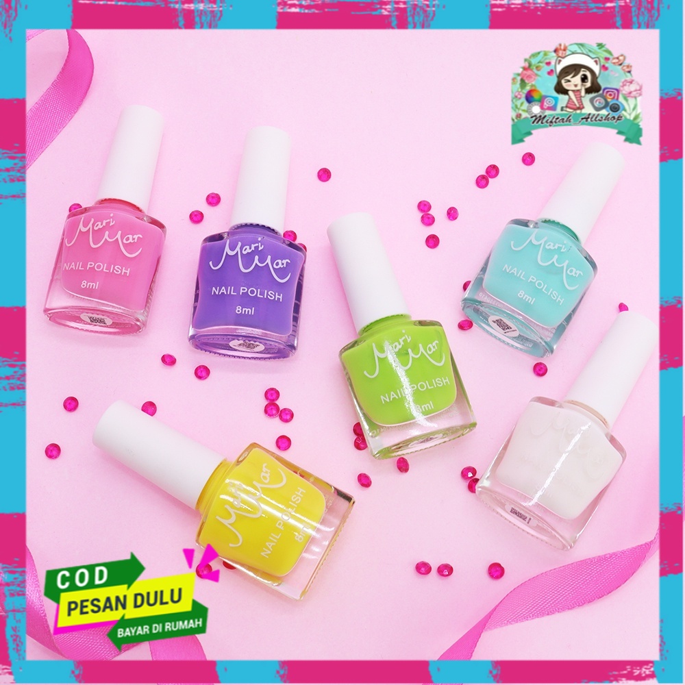 [ ECER / RANDOM ] MARIMAR - NAIL POLISH PASTEL SERIES - KUTEK - 081