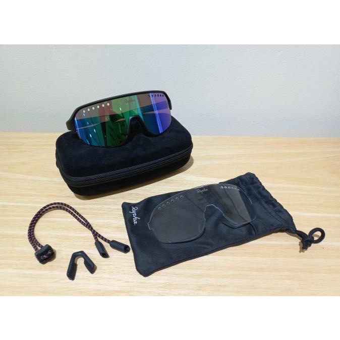 Kacamata Rapha - Explore Glasses Dark Navy/Purple Green Lens ---Terbaru---