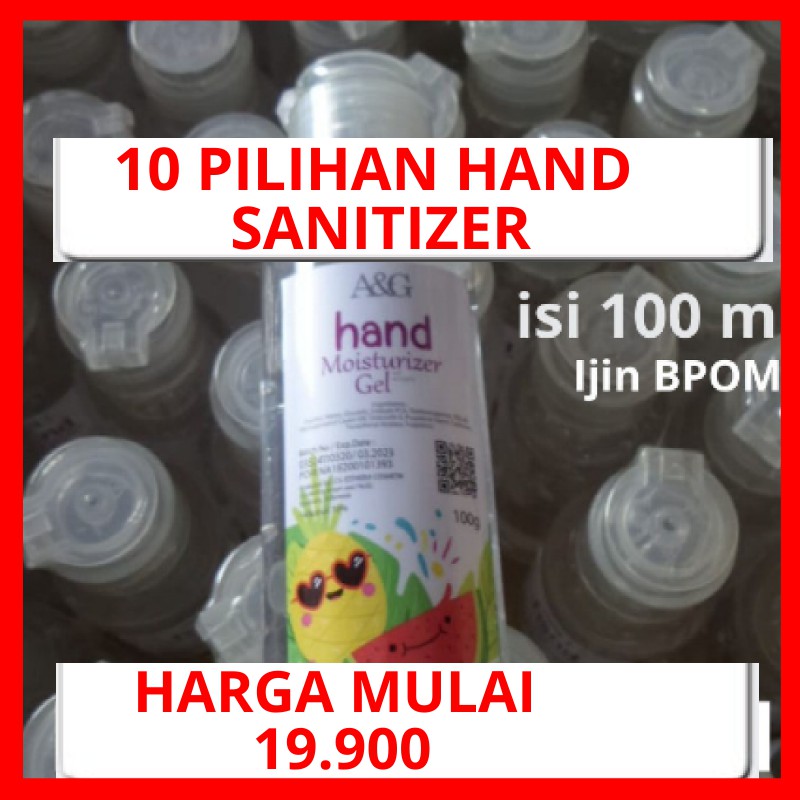 Hand Sanitizer Gel Antiseptik Pembunuh Kuman Antiseptik Gel Tanpa Bilas