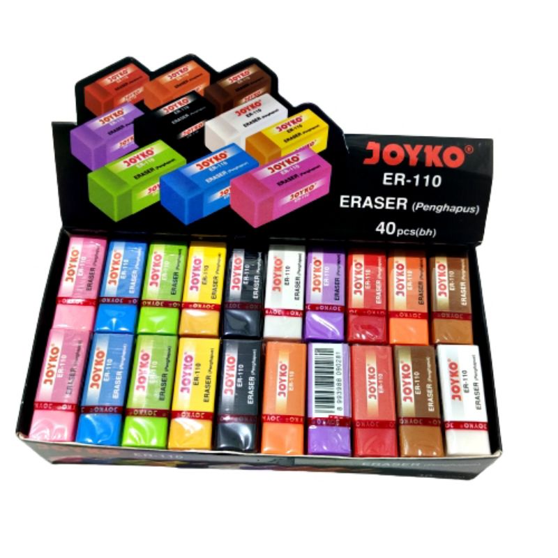 [ERA] Penghapus pensil Joyko superior Quality Eraser 526 B40BL grosir isi 40pcs