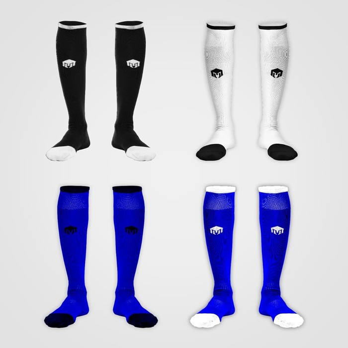 KAKIKAOS- KAOS KAKI SEPAK BOLA / KAOS KAKI FUTSAL MILLS SOCCER A1 1002 - NAVY ABU MUDA -KAOS-KAKI.