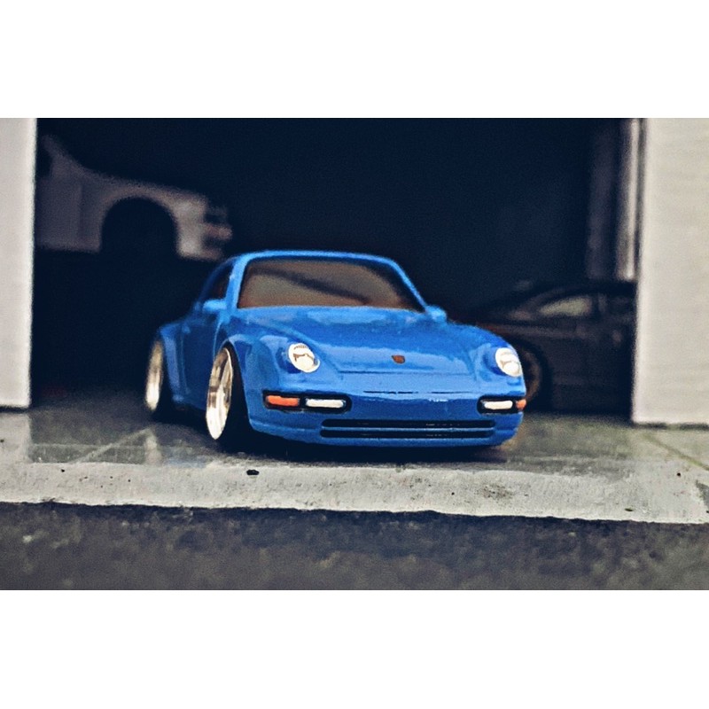 hotwheels porsche carrera custom ban karet