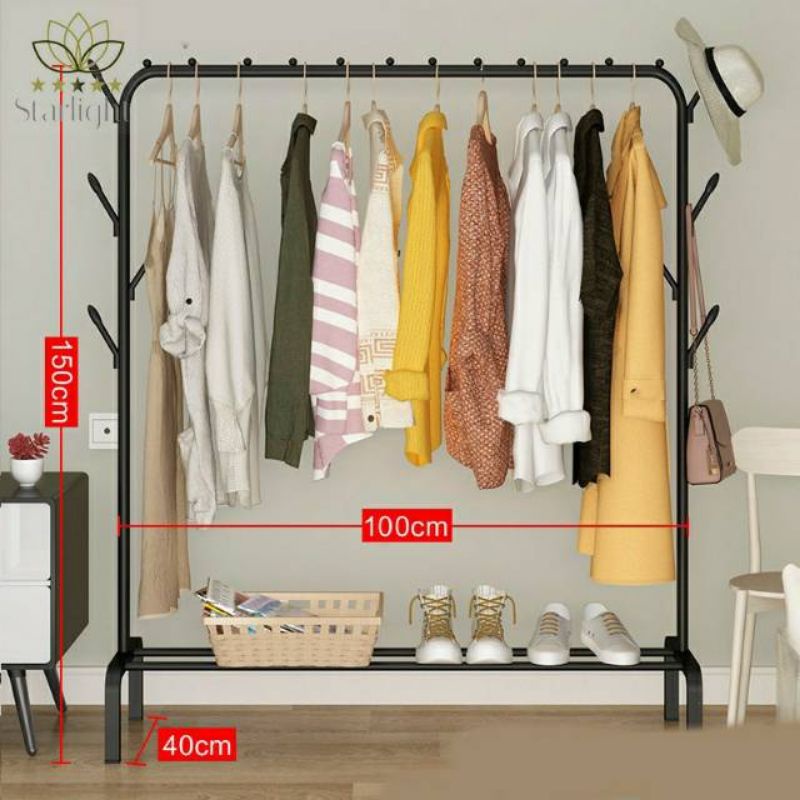 A1 RAK BESI GANTUNGAN BAJU / RAK GANTUNGAN MINIMALIS / RAK GANTUNG PAKAIAN