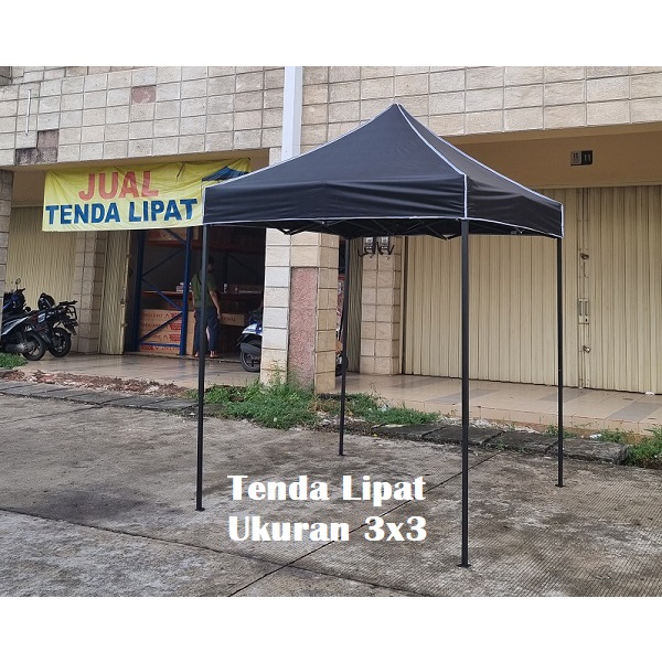 Tenda Lipat Ukuran 3x3 Besi Petak / Tenda Matic / Folding Tent