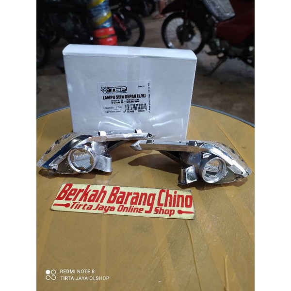 lampu sein riting kanan kiri bening yamaha vega 2004 pnp fiz fisr merk tgp bukan original asli