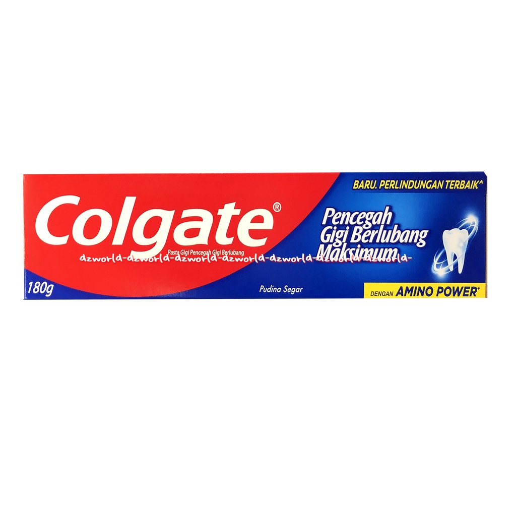 Colgate Great Regular Flavor 180gr Pasta Gigi Pencegah Gigi Berlubang Odol