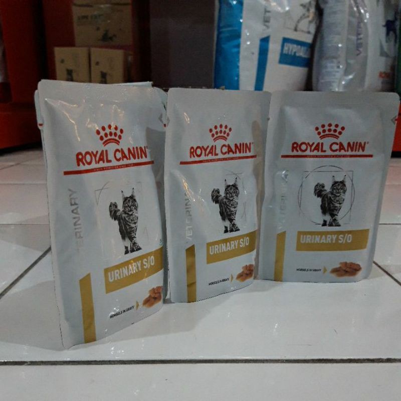 Royal Canin Urinary S/0 Pouch Sachet 85gr (1bok isi 12 sachet )