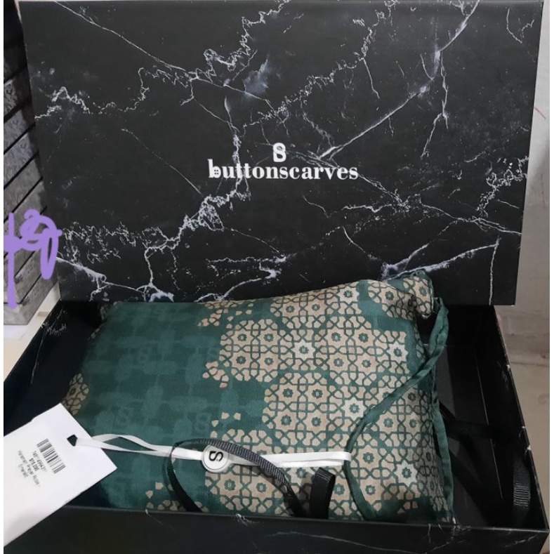 Buttonscarves Haramain Emerald Prayer Set