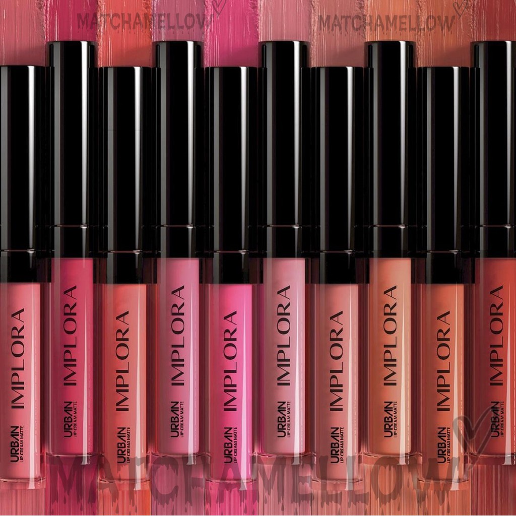 ❄️MATCHA❄️IMPLORA URBAN LIP CREAM MATTE VELVET /IMPLORA LIP CREAM