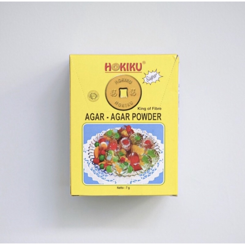 

hokiku agar-agar powder 1 kotak isi 12 sachet
