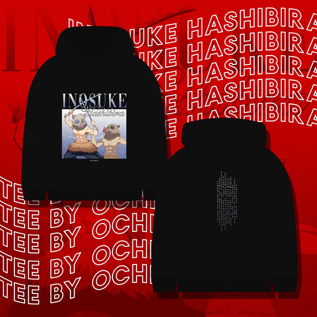 TEEBO Inosuke Hashibira - Hoodie/Sweater Demon Slayer