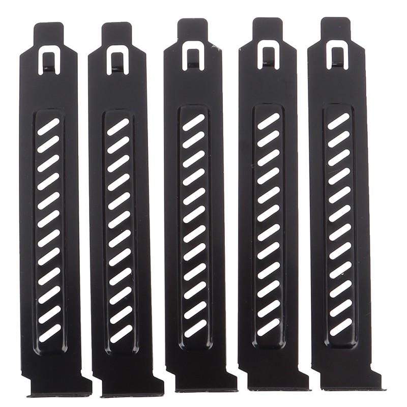 (Ele) 5pcs Cover Filter Debu Bahan Pci Warna Putih Untuk Kipas Pendingin