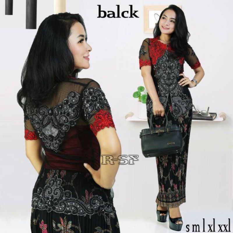 Kebaya payet mawar melati//setelan payet natal//kebaya natal terbaru//dres natal