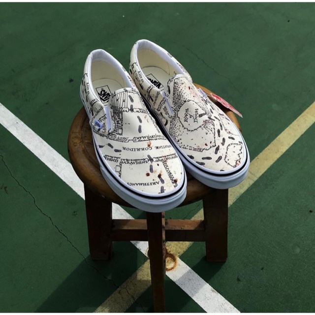

Vans slip harry potter marauders map