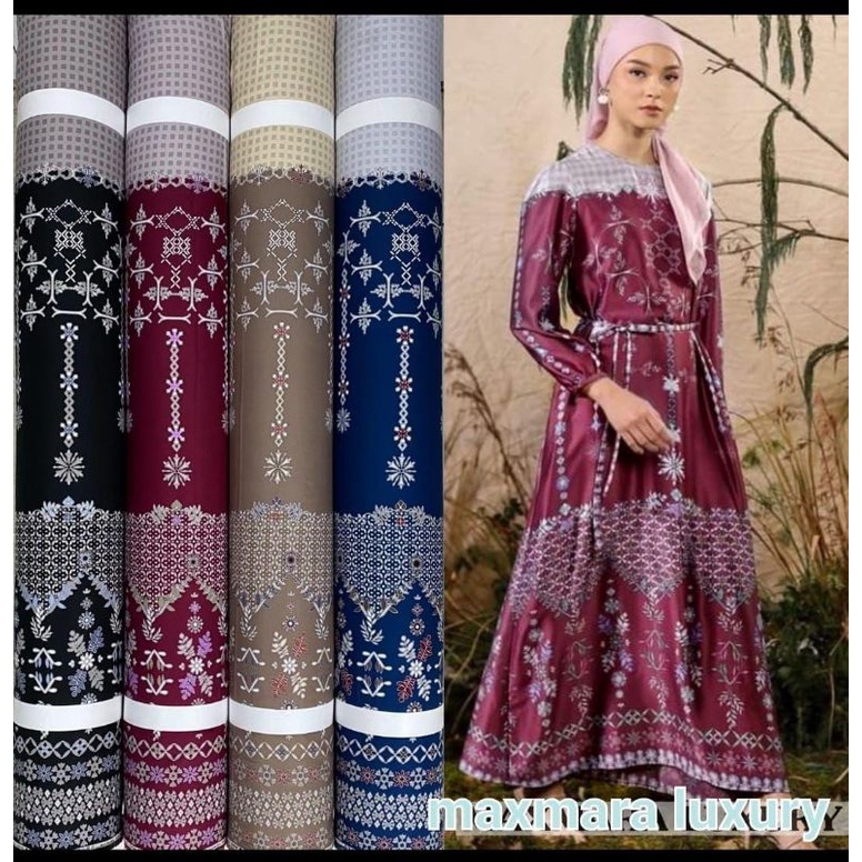 Kain Maxmara Motif Kaffah harga untuk setengah meter