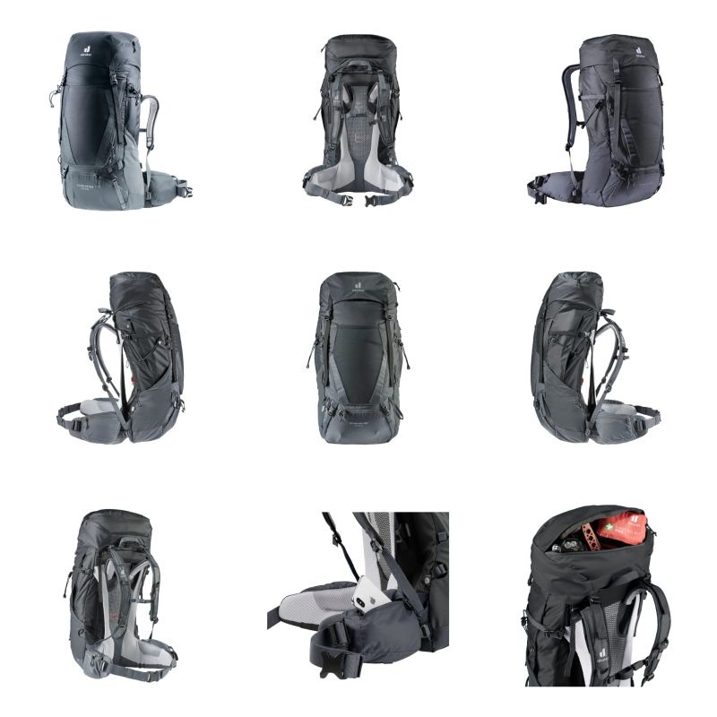 Deuter Futura Pro 34sl • 36 , Futura Air Trek 45+10sl • 50+10 •55+10SL , Aircontact Lite 35+10SL• 40+10 • 45+10SL •50+10 , Aircontact Core 35+10SL •40+10 •45+10SL • 50+10 •55+10SL •60+10 •65+10SL New Logo