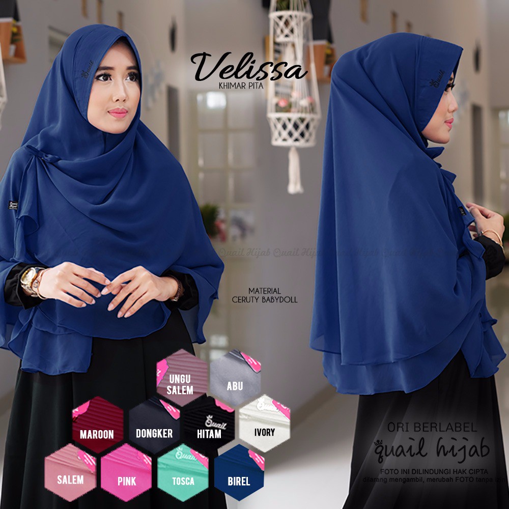 Velissa Quail Hijab Original