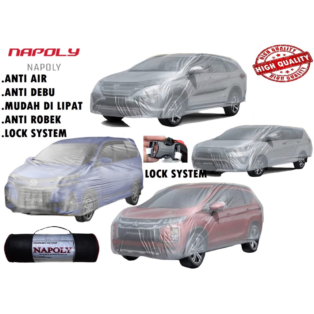 Sarung Mobil Plastik Body Cover Mobil Plastik Mobil kualitas Body Cover Plastik Super