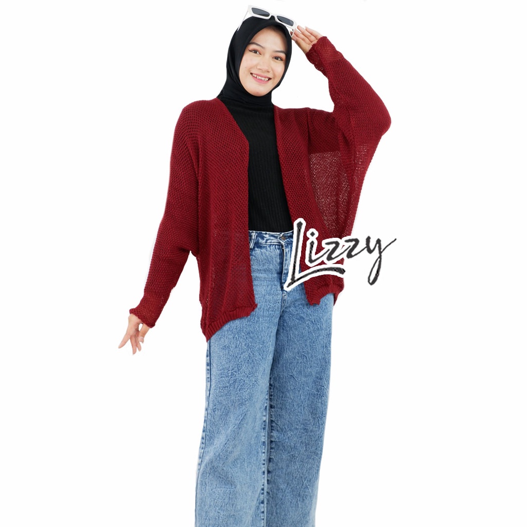 Lizzy - CARDIGAN BATWING KELELAWAR PREMIUM