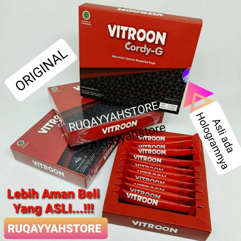 

VITROON Cordy-G meningkatkan stamina pria