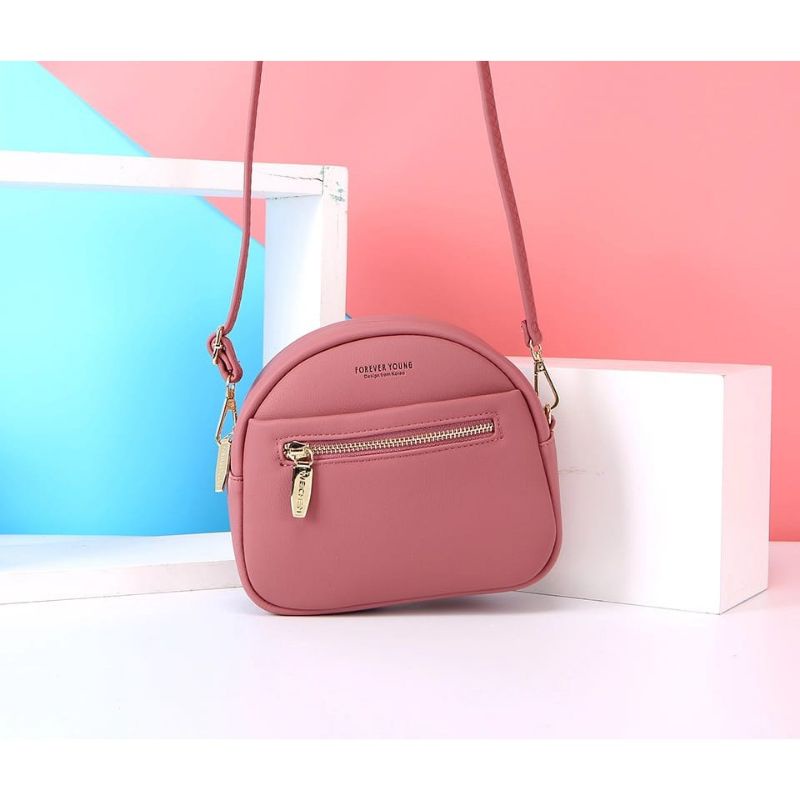 Medan termurah KD007 Tas selempang kanvas cakep Tas wanita fashion cantik