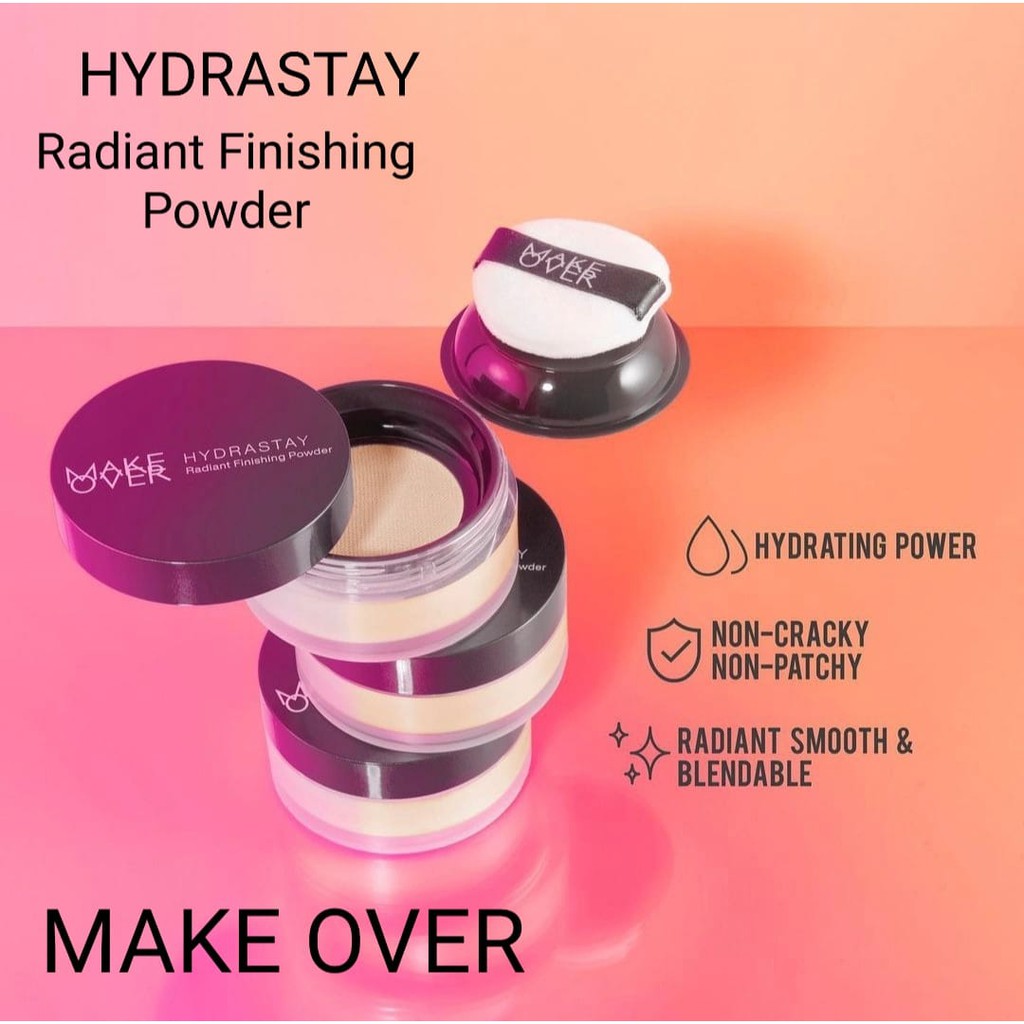 MAKE OVER Hydrastay Radiant Finishing Powder 8g