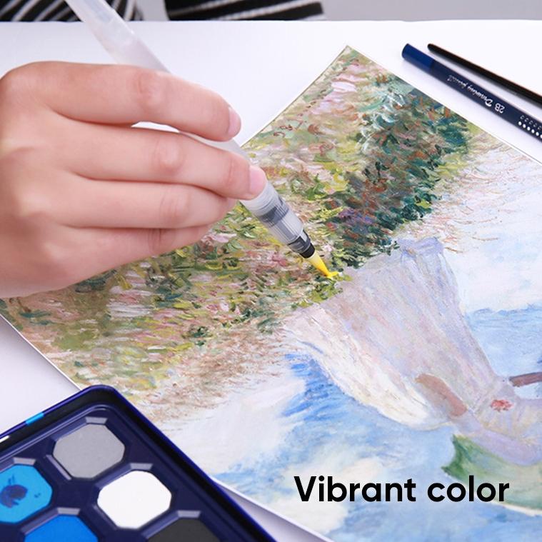 

<GoB☼> Giorgione Solid Watercolor Paint Cat Air 12/18/24/36/48 Warna Free Brush G-900 ||Serba Murah
