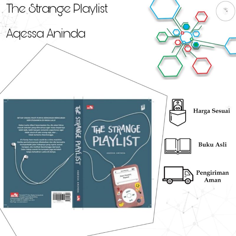 Buku Novel The Strange Playlist - Aqessa Aninda
