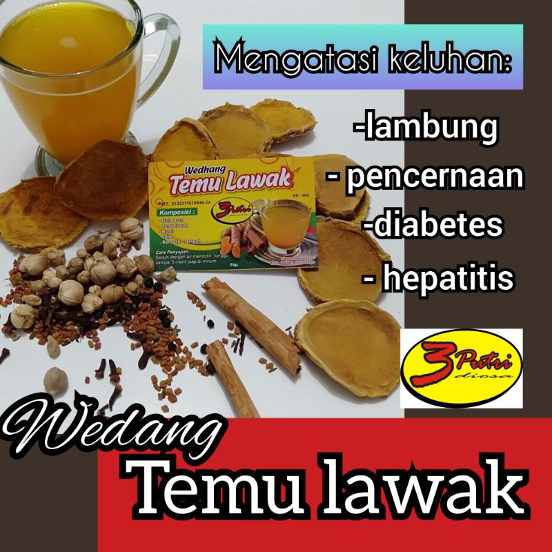 

wedang temulawak 1 pack isi 10 bungkus