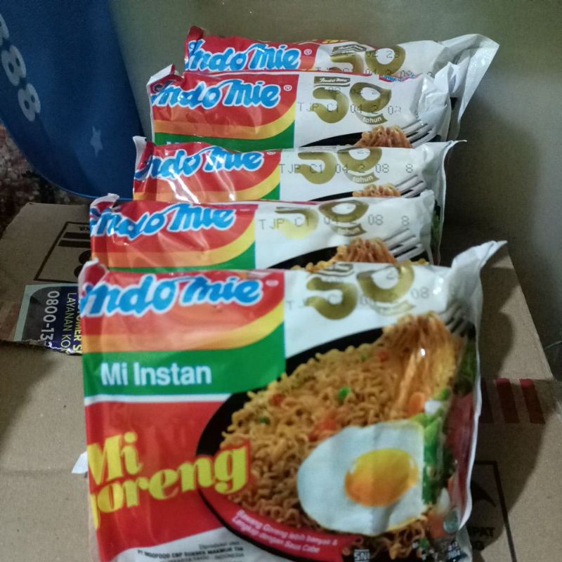 

Indomie goreng (5 pcs)