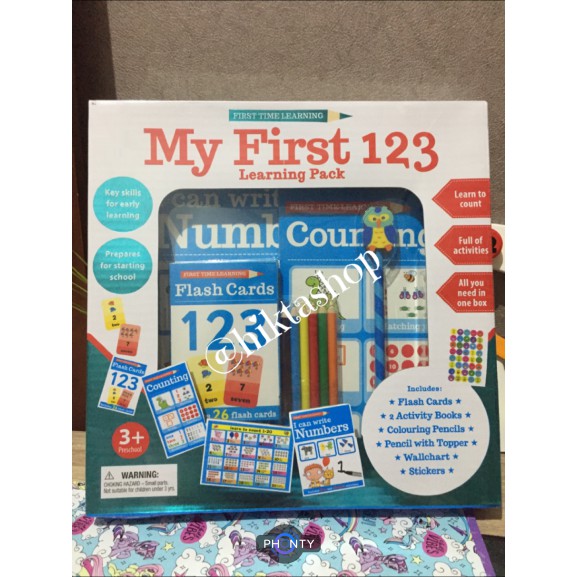 First Time Learning - My First 123 - Learning Pack