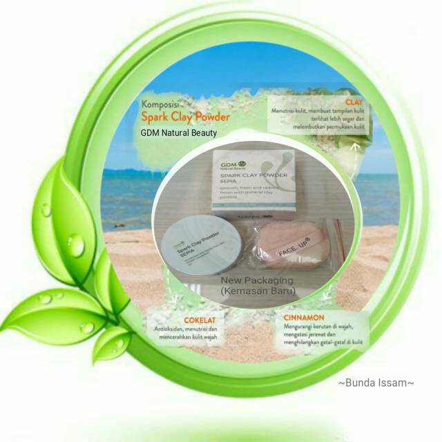 Spark Clay Powder Gdm Natural Beauty