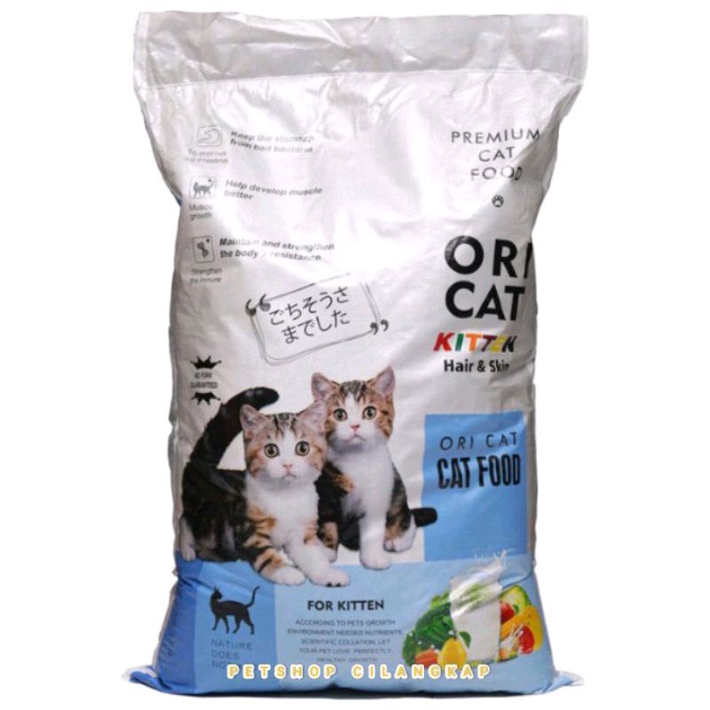 Makanan Kucing Promo ORICAT KITTEN 20kg (Go-jek Only) makanan kucing anakan ori cat promo