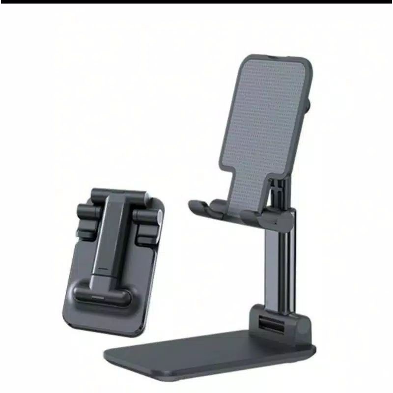 (COD) Dudukan handphone Folding Desktop Phone Stand / Liftable Foldable / Dudukan HP