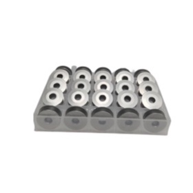 25 Bobbins + Case Spulll Spool Aluminium / Bobbins Mesin Jahit High Speed - EMAS SILVER,BIRU-SILVER PERAK