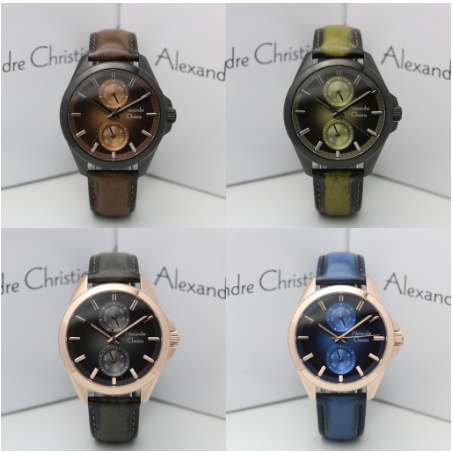 Original Jam tangan Pria Alexandre Christie AC 6573/ AC6573