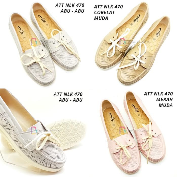 COXce Sepatu Karet Wanita - Sepatu Flat Shoes Karet Wanita ATT NLK 470 EXT