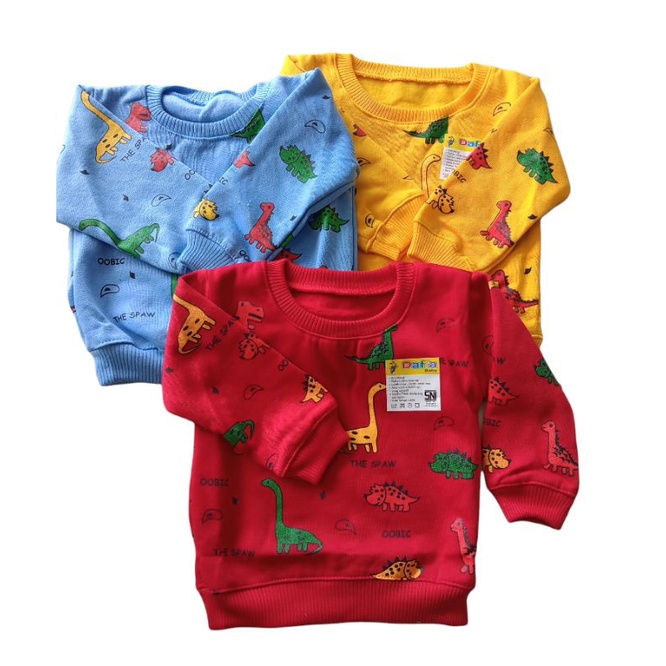 Sweater Baby Daffa Motif  Usia 1-5Bulan