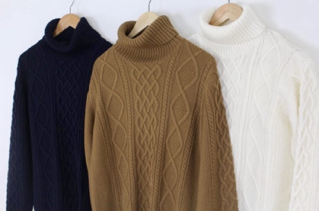 IMPORT MOLLAD Turtleneck Premium Best seller Wool Top Dress Winter Musim Dingin