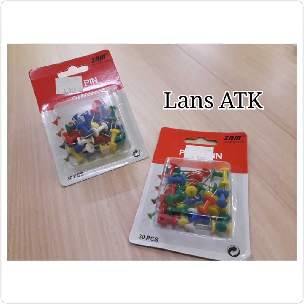 Jual Push Pin P-30 Warna Dof ZRM paku picik | Shopee Indonesia