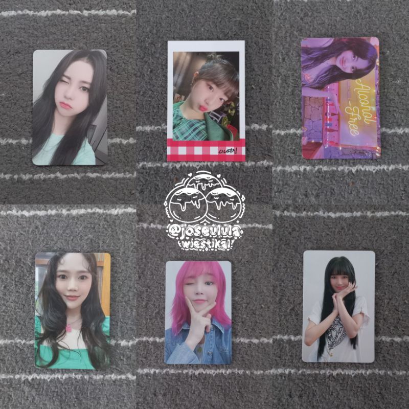 LOONA Yeojin Polaroid Summer Pack 2021, Oh My Girl Hyojung Seunghee Mimi Dun Dun Dance