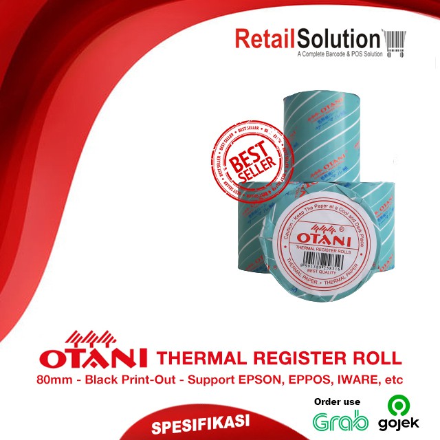 Otani Kertas Kasir Thermal 80x80 mm