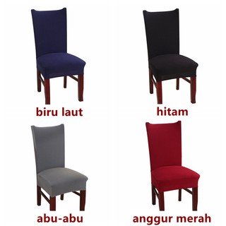 SARUNG KURSI  MAKAN  Warna Solid Shopee  Indonesia
