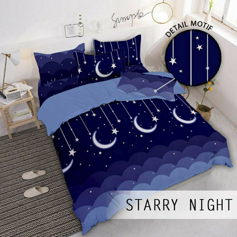 Sprei Karakter No.3 Katun Halus Uk 120x200 Cm
