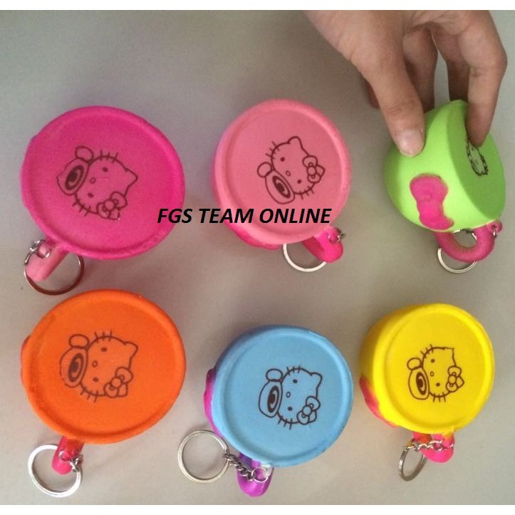 MAINAN ANAK SQUISHY CANGKIR HELLO KITTY COLORFULL SQUISHY HELLO KITTY