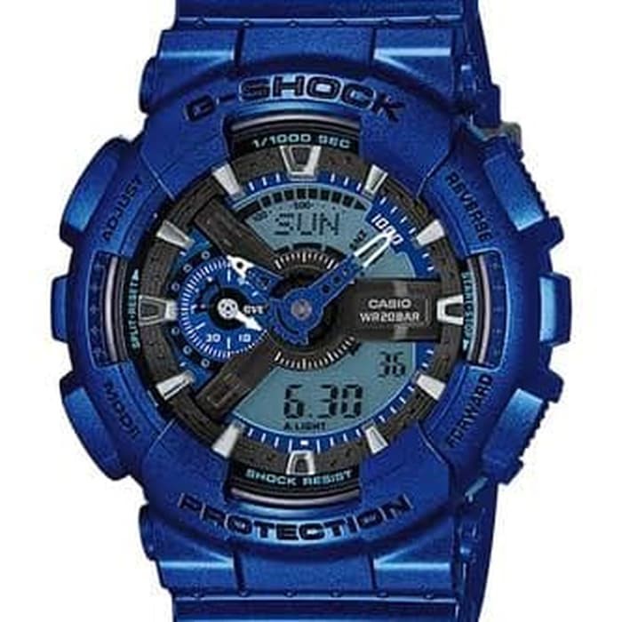 Promo Jam Tangan Wanita merk G-Shock type GA-110NM Ori bm Free Box Set