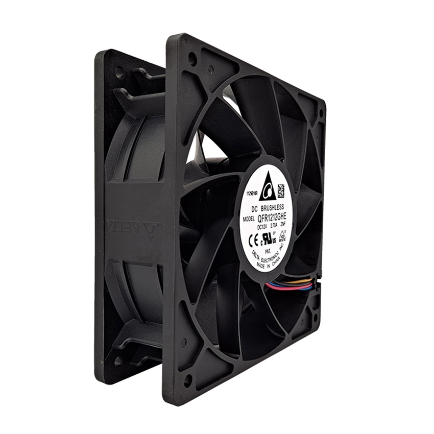 Kipas Fan Dc 12Cm Delta Brushless 6000Rpm 12V 4 Wire Cooling Fan For Kipas Mining Rig / Delta